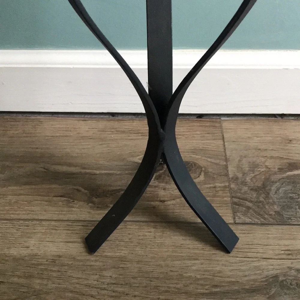 Van Keppel Green VKG Iron Triple Candlestick Holder Mid Century Modern MCM